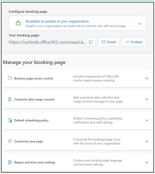 Microsoft Bookings Setup and Publish your Booking Page DotCIO IT