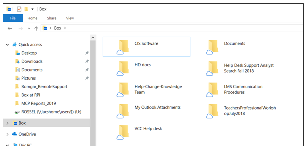 box drive access from windows subsystem for linux