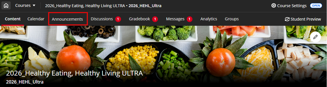 Blackboard home page announcements.png